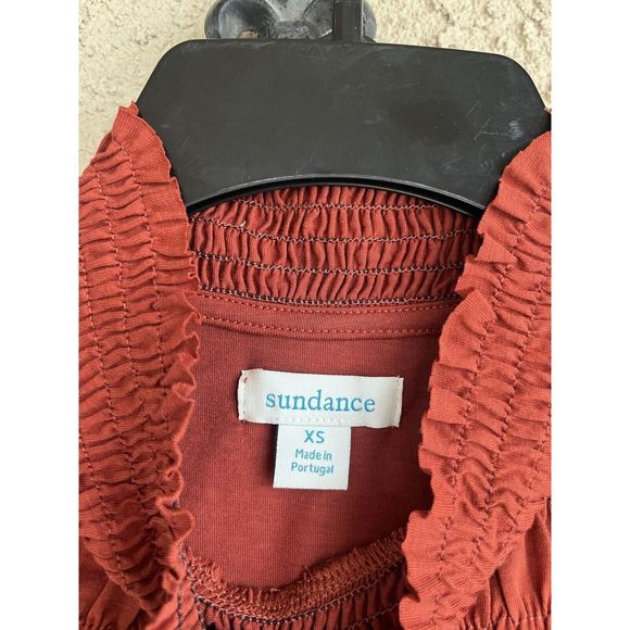 Sundance Everyday Essence Top - Size XS - Cayenne Red - Picture 4 of 6